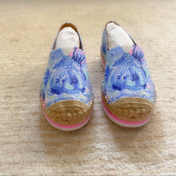 NWT Lilly Pulitzer Marlo espadrille flats - Picture 11 of 14